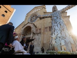 تمثال السلام: من فيرونا إلى القدس