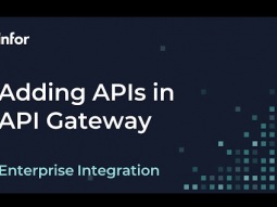 Adding APIs in the Infor OS API Gateway