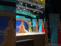 Miss Universe Colombia Competition. 