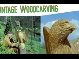 Soothing Woodcarving in the English Countryside (1961) | Archive highlights