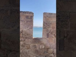 This is how Akko was protected from invaders coming from the sea