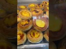 The egg tart - a unique Chinese tart inspired from the English custard tart