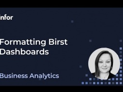 Formatting Birst Dashboards