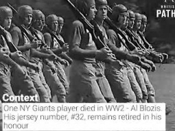NY Giants Training With Guns #ww2 #nfl #americanfootball #military #sports #history #shorts