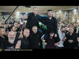 عدي فرسان - استقبال العريس مع والده - سهرة العريس المهندس محمد عبدالله - بيت نقوبا 