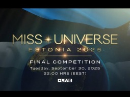 LIVE ⭐️ MISS UNIVERSE ESTONIA 2025 | Miss Universe