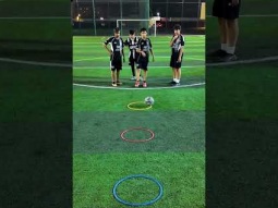 تحدي التمرير وسط الدائرة 