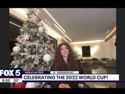FiFa Star Myriam Fares on fox news نجمة الفيفا ميريام فارس على قناة فوكس نيوز