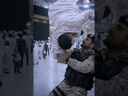 لحظة انقاذ حارس الحرم معتر قفز من الدور الثالث