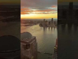Sunset from the World Trade Center, New York