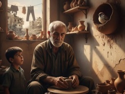 أبو إبراهيم الفُخّاري -قصة قصيرة بقلم: سمير الخطيب