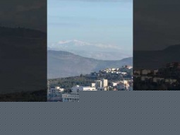 Mount Hermon as seen from Nazareth