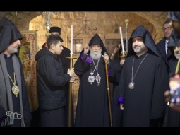 الكنيسة الأرمنية تحتفل بعيد الميلاد في بيت لحم