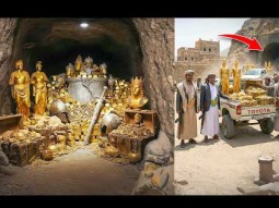 ظهور كنز ذهبي فى اليمن .. كنز "جرف عمران"  40 طن من الذهب