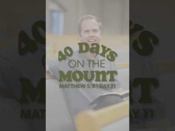 Day 11 - 40 Days on the Mount - Jonathan Elliot - Matthew 5.8
