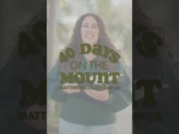 Day 29 - 40 Days on the Mount - Sarah Murphy - Matthew 6:22-23