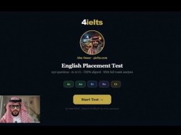 برنامج تحديد مستوى قوي - بث تيك توك #4ielts #ielts