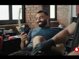 اعلان ڤودافون 2026 (محمد صلاح ومصطفى غريب) - هنتفرعن على الكورة