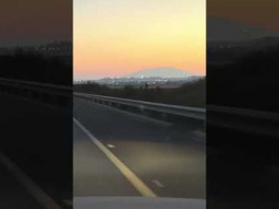 Sunrise over mount of transfiguration