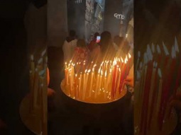 العنوان: زياح الصليب المقدس في كنيسة القيامة بالقدس ✝️✨