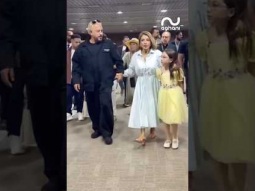 لحظة وصول أصالة نصري إلى مطار دمشق الدولي