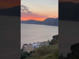 Sunset from Positano, Italy