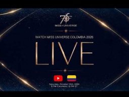 LIVE ⭐️ MISS UNIVERSE COLOMBIA  2026 | Miss Universe