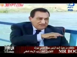 اكبر كذبة بالتاريخ اضحك مع حسني مبارك