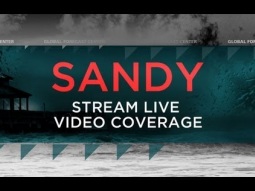 بث مباشر - اعصار ساندي - LIVE Superstorm Sandy Coverage - The Weather Channel