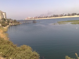 النيل فى سوهاج مصر