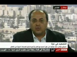 الطيبي في مقابلة على قناة ال-BBC حول العدوان على غزة