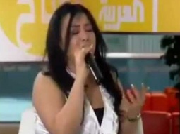 سيدة المسرح يسرى محنوش وأغنية انت عمرى لايف