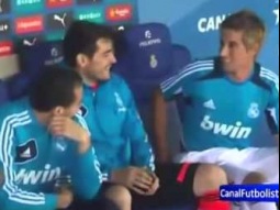 فابيو كوينتراو أضحوكة لاعبي و طاقم ريال مدريد التقني
