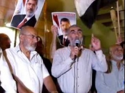 كلمة قوية للشيخ كمال خطيب في مسيرة مشاعل ضد مجزرة السيسي في رابعة العدوية بعد تروايح 27-7-13