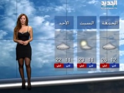 نشرة الطقس مع دارين شاهين 22-11-2013