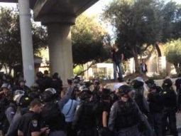 مواجهات بين المتظاهرين والشرطة بعد الحُكم على شباب شفاعمرو