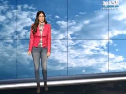 نشرة الطقس المسائية  12- 12 - 2013
