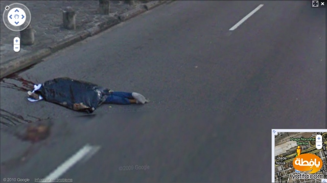 Google Street View ترصد جريمة قتل!