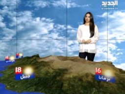 نشرة الطقس الليلية 08 - 02 - 2014
