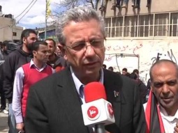 تقرير فراس طنينة الالاف يشيعون الشهيد ساجي جرابعة في قرية بيتين 11 3 2014